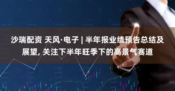 沙瑞配资 天风·电子 | 半年报业绩预告总结及展望, 关注下半年旺季下的高景气赛道